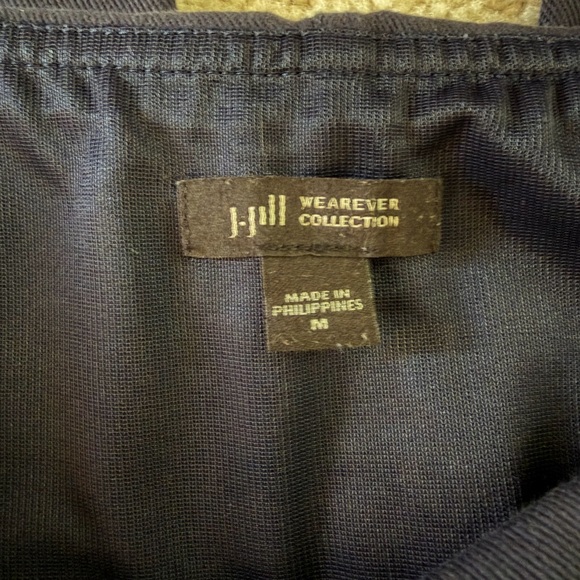 J. Jill Wherever Smooth-Fit Jeans Navy Straight Leg - Picture 6 of 7